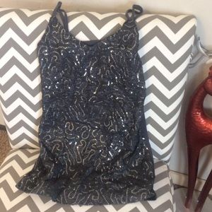 Dark Gray Sparkle Tank